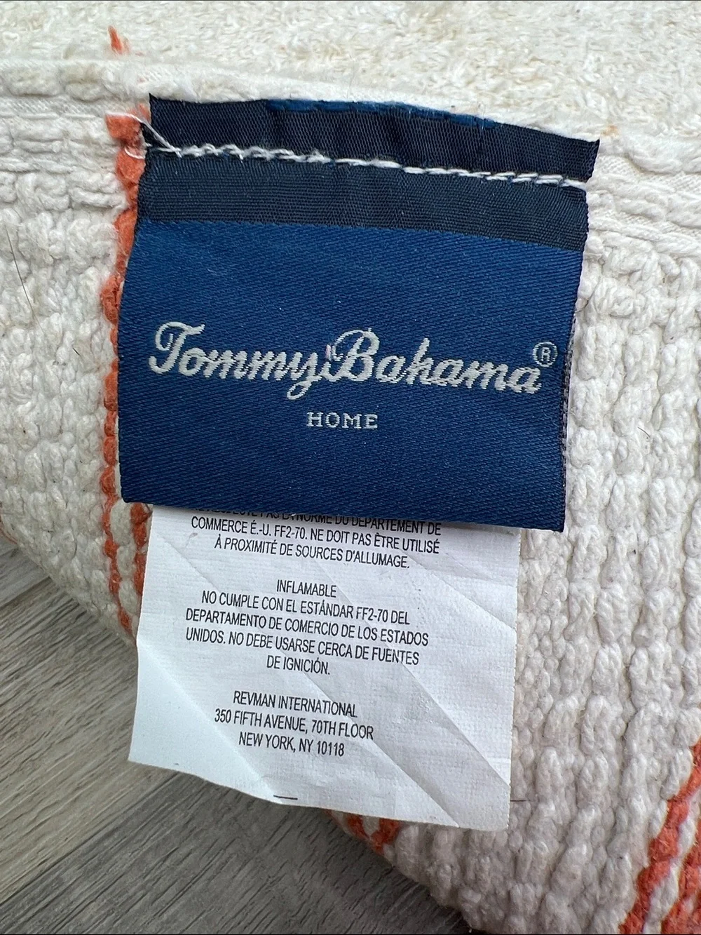 Tommy Bahama Home Pineapple Palm Bath Mat / Rug